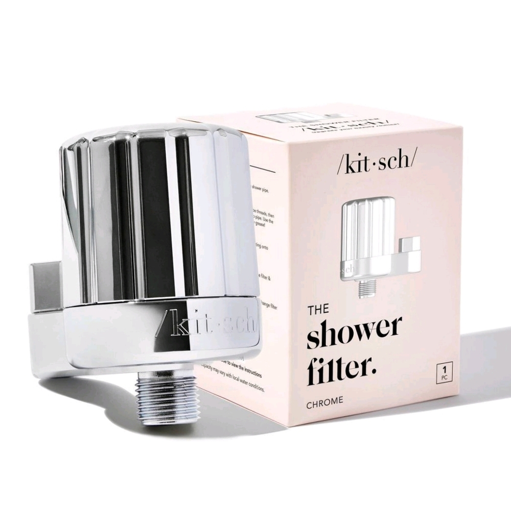 Kitsch NWT Mass Purifying Shower Filter in Chrome